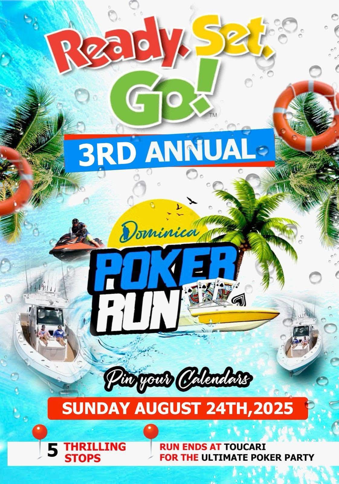 Dominica Poker Run 2025: Thrills, Cards, and Coastal Adventure